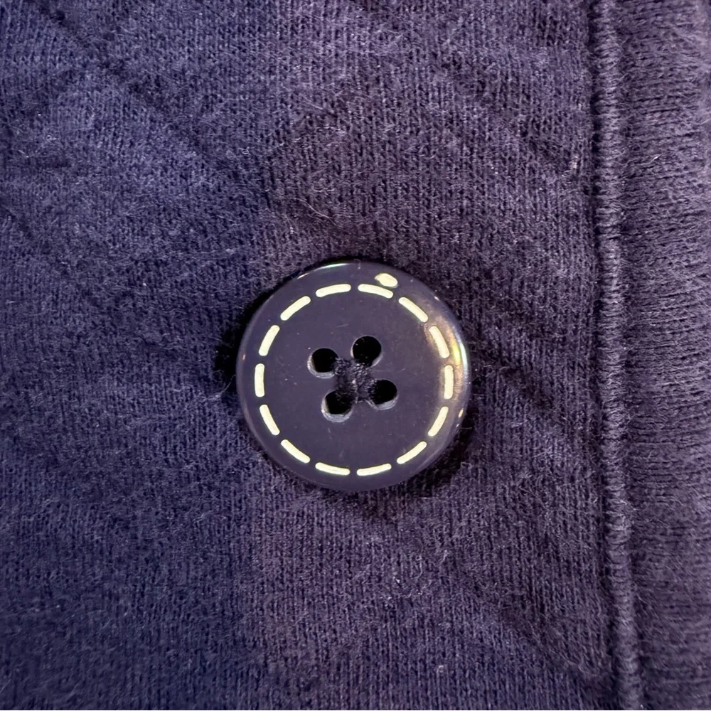 Gymboree Size 4T-5T CHARM CLASS Navy Blue Quilted Jacket School‎ Travel Casual